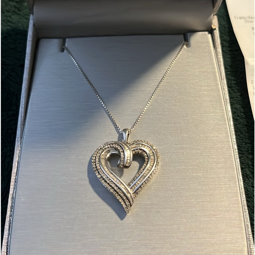 Zales Diamond Heart Necklace - Picture 3 of 4